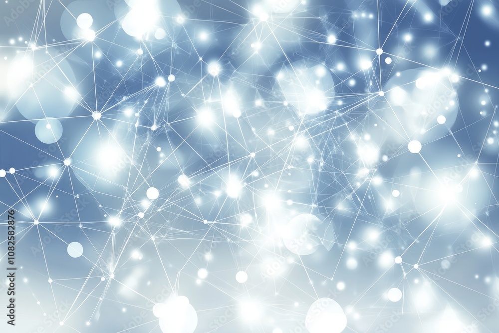 Poster technology background with connection structure in ultra high definition. abstract bright simple tec