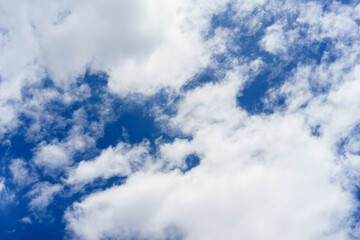 background of blue sky and cloud