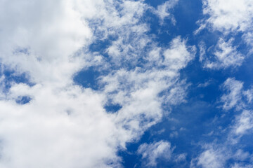 background of blue sky and cloud