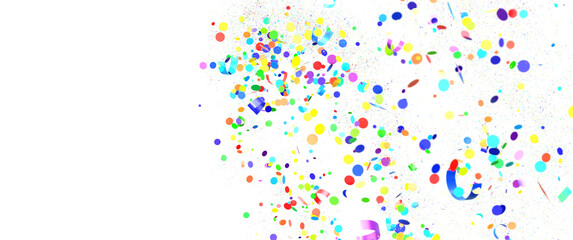 silver confetti explosion festive background transparent PNG