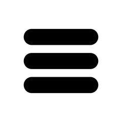 Fototapeta premium Hamburger web and mobile app menu icons, vector buttons for website UI navigation. Hamburger or burger line app menu for home or drop list and application drawer or more menu bars in mobile app