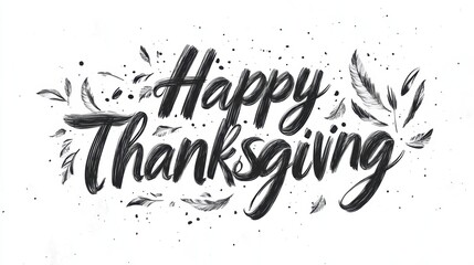 Obraz premium Greeting card design for thanksgiving holiday.