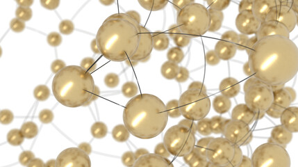 Abstract 3D Golden Sphere Network