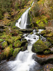 Triberger Waterfall in Black Forest, Germany