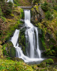 Triberger Waterfall in Black Forest, Germany