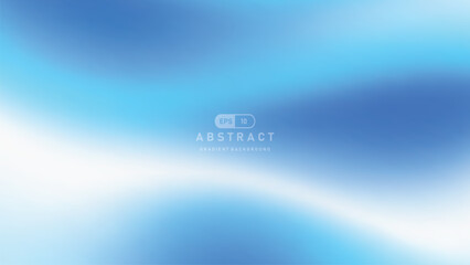 Blue and white abstract gradient background with smooth transitions and calming effect. Ideal for modern designs and digital art projects