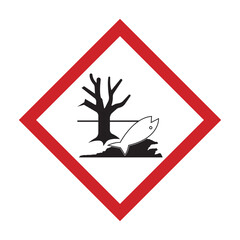Symbol of chemicals dangerous for the environment