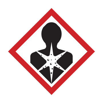 symbol dangerous for health