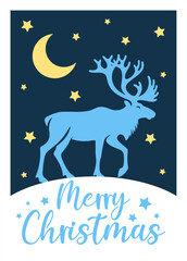 Christmas Layered Paper cut Card, Paper Cutting Template 