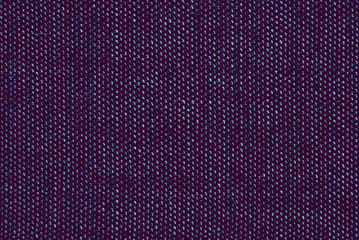 Purple color drill cotton fabric texture surface