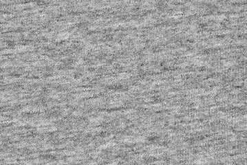 Soft gray melange fabric texture or background