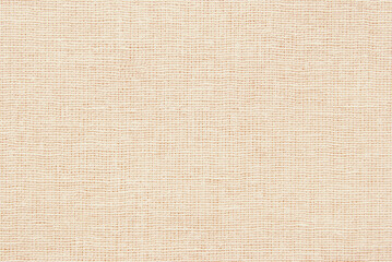 Linen fabric texture, beige canvas texture as background