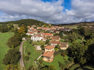 Obraz premium Virtus village, autonomous community of Castile and Leon, province of Burgos, Spain