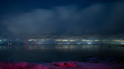 Night Lights of Gaspe