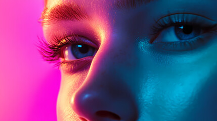 Fototapeta premium two color gradient