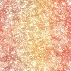 Seamless glittering gold and pink bokeh background creates a festive, celebratory atmosphere, perfect for holiday designs and special occasions