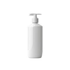 Blank White Pump Bottle Mockup - Skincare, Lotion, Shampoo, Soap Dispenser