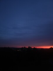 Lever de soleil.
