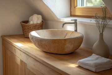 salle de bain, douche, baignoire, vasque, cocooning, intérieur 3D réaliste, HDR, photographie immobilière, décoration, tendance, architecte, design, mode, élégant, fonctionnel, chaleureux