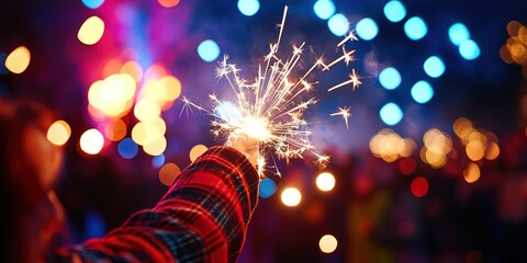 hogmanay winter holiday concept