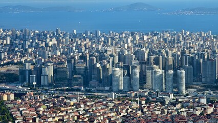 Panorama view of Istanbul, Turkey