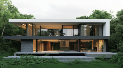 Modern Dream House with Elegant Design and Scenic Surroundings