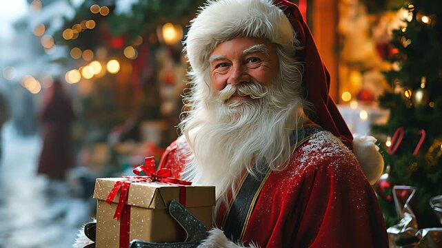 Santa Claus. Created with Generative AI.