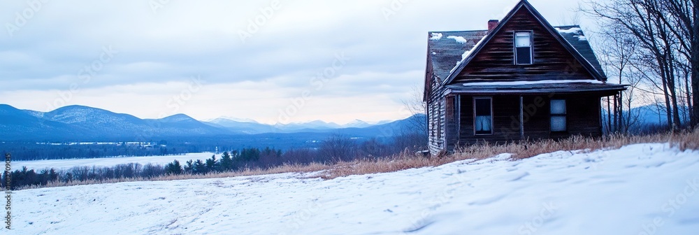 Canvas Prints house from vermont 