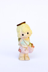 A cute little angel figure. This figure is perfect for decorating a display cabinet.