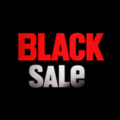 Obraz premium Black Friday sale event promotion poster.