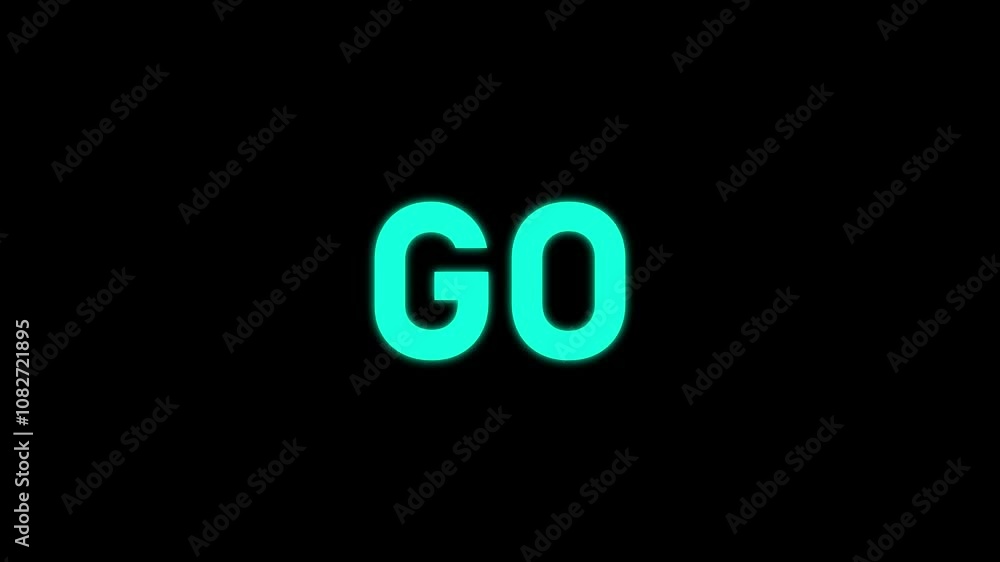 Poster go gold animated countdown 321 go gold alpha looping animation for countdown, animated video countin