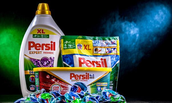 Packages of Persil laundry detergent