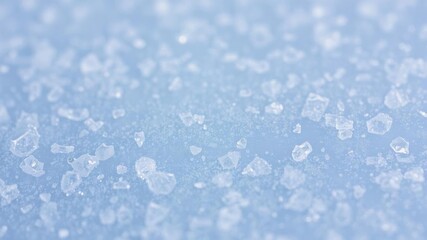 Beautiful close-up photo of intricate ice texture with crystal patterns, beauty, surface, frost