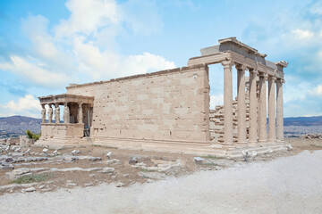 Greece. Ancient architecture. Parthenon in Athens