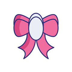 Wedding Bow vector icon