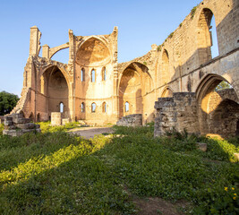 Fototapeta premium Interior view of historical Church of St. George the Exiler in the old town of Famagusta, Cyprus