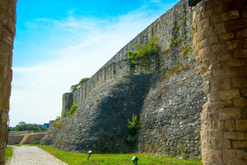 Wall of the fortress of Belgrade