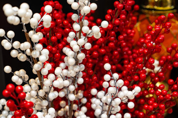 Christmas Celebrations and Decorations Background Photo, Uskudar Istanbul, Turkiye (Turkey)