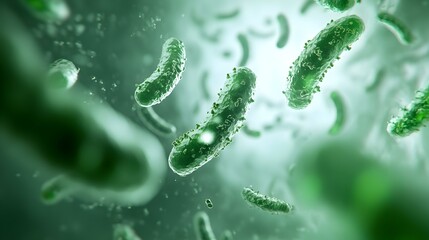 Healthy Gut Balance, an illustration showcasing the harmony of prebiotics and probiotics in promoting digestive wellness and gut health.