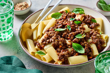 Lentil bolognese