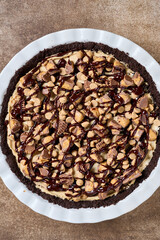 Peanut butter pie