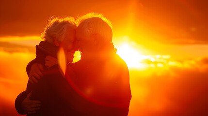 A Happy Couple Enjoying a Beautiful Day Together Outdoors, Smiling and Relaxing in a Scenic Setting
