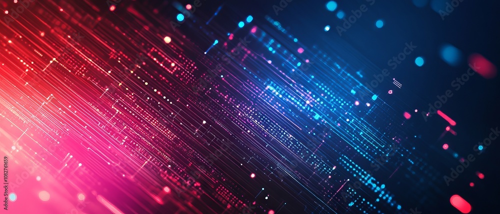 Poster abstract technology background showcasing hi-tech communication concepts and innovative digital desi