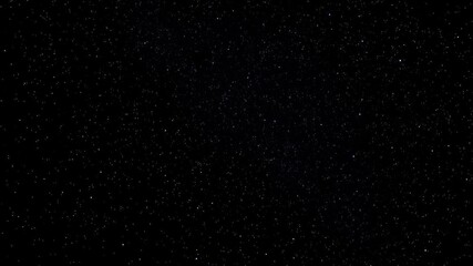 Night sky with stars sparkling on black background depicting a serene, starry night, twinkling, serene, space