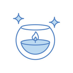 Candlelight vector icon