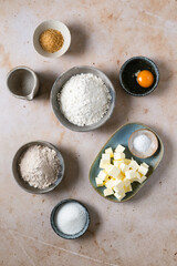 Pie crust dough ingredients