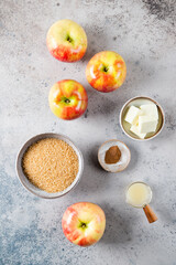 Ingredients for baking