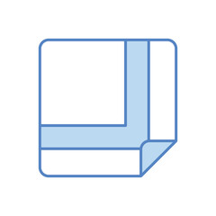 Handkerchief vector icon