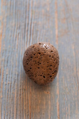 Sea stone full of little holes