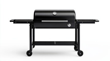 Modern Black Barbecue Grill for Outdoor Cooking